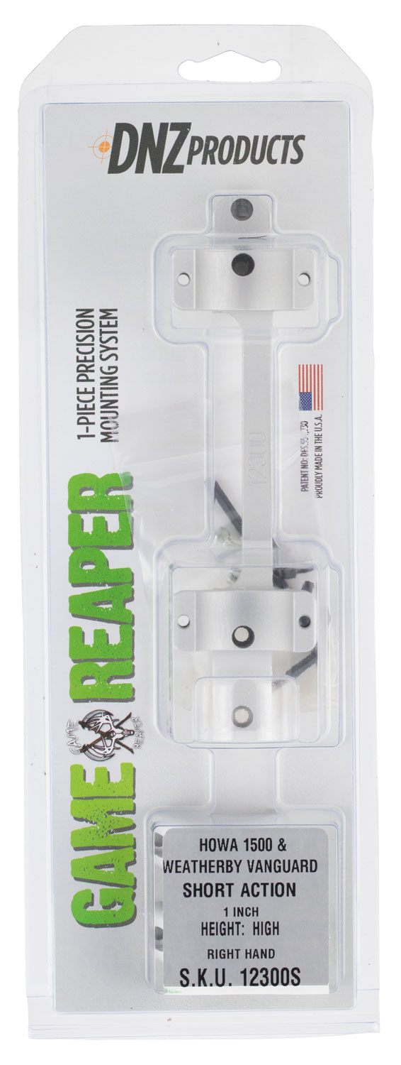 DNZ Game Reaper Howa 1500 1 inch High Aluminum Precisioned 1-Piece Scope Tube, Silver - 12300S - Dnz