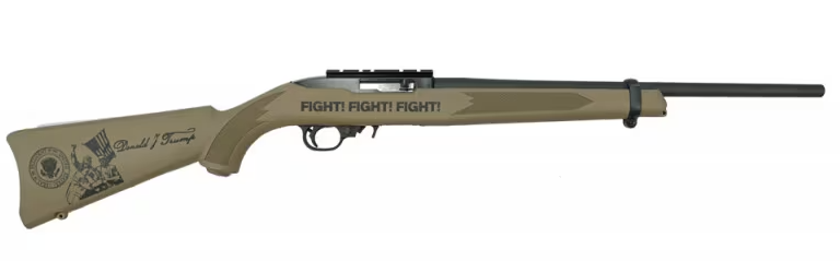 Ruger 10/22 Trump Fight Limited Edition .22LR 18.5" 10rd Rifle, Flat Dark Earth - 31210-Trump - Ruger