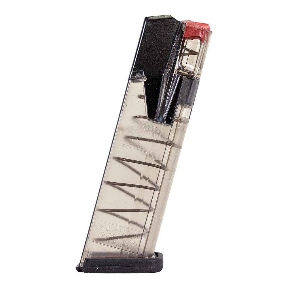 ETS Omega 9mm 17rd Magazine, Translucent Smoke - Ets