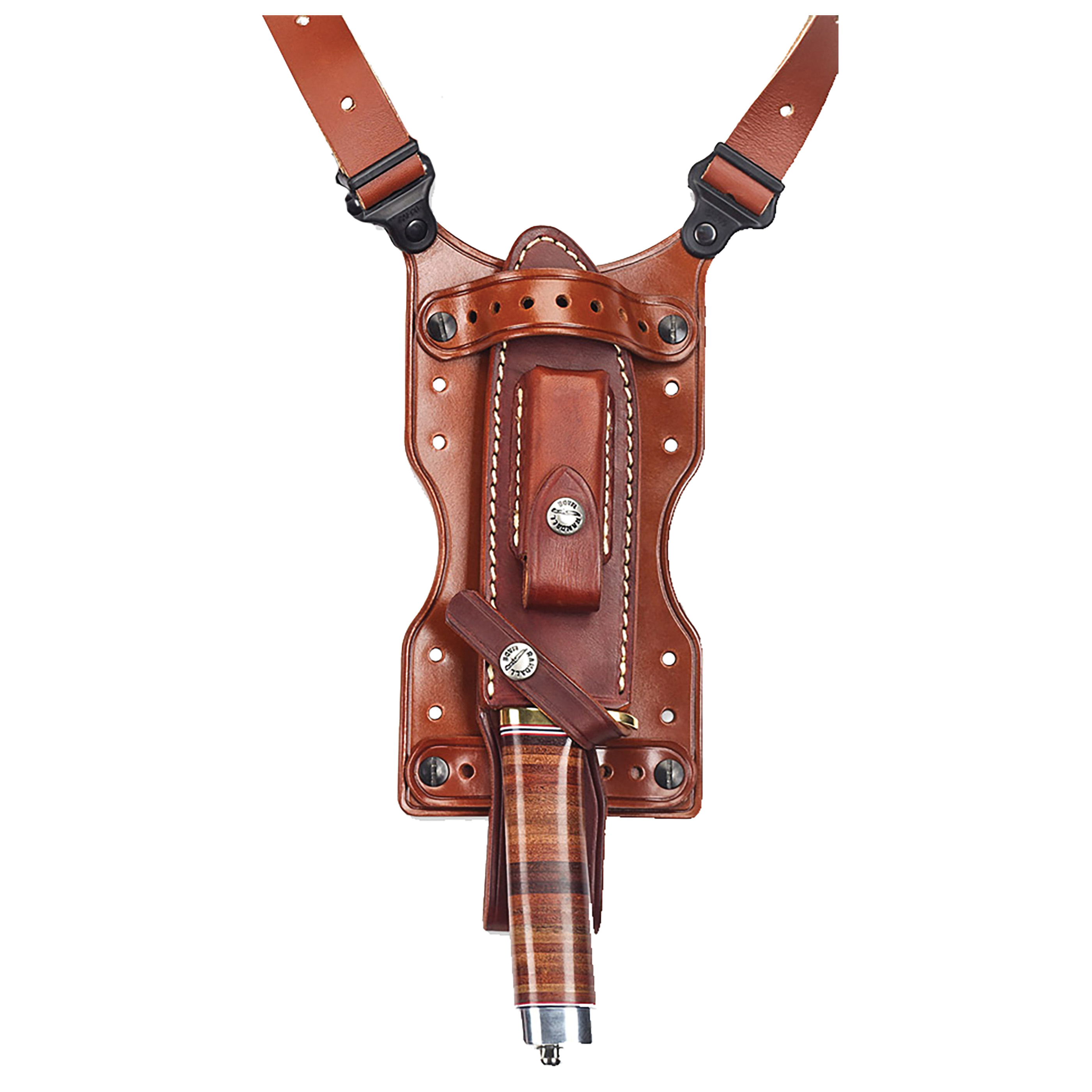 Galco Shuka Knife Holder Over The Shoulder, Tan for Tactical Convenience - SHU - Galco