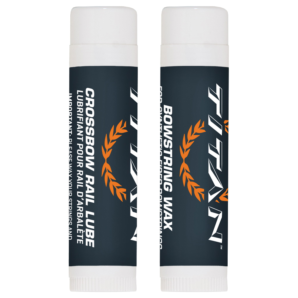 Allen Titan 0.15 oz Crossbow String Wax and Rail Lube Combo, Clear - 673