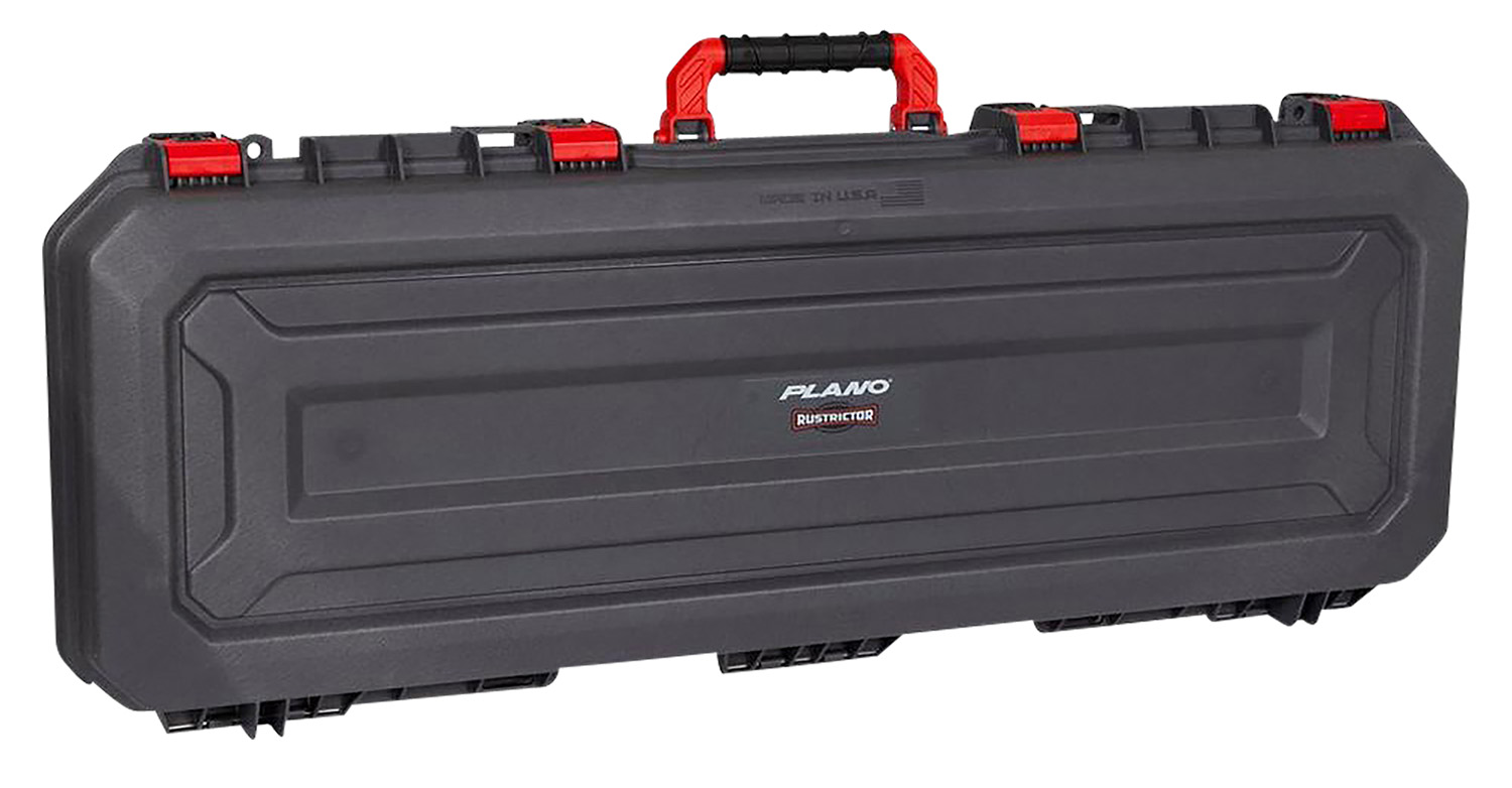 Plano Rustrictor All Weather 42" Rifle Case, Gray/Red