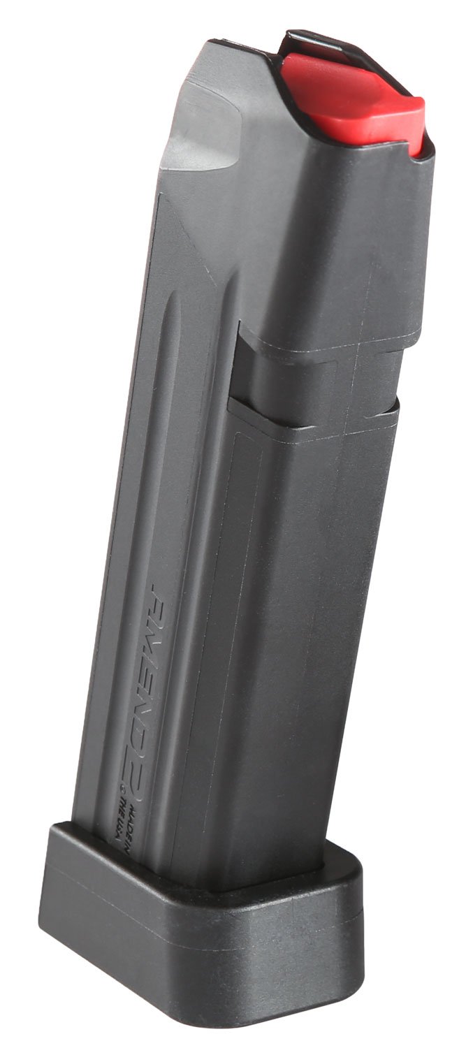 Amend2 A2 18 Round 9mm Glock 17 Detachable Magazine, Black - A2GLOCK17BLK