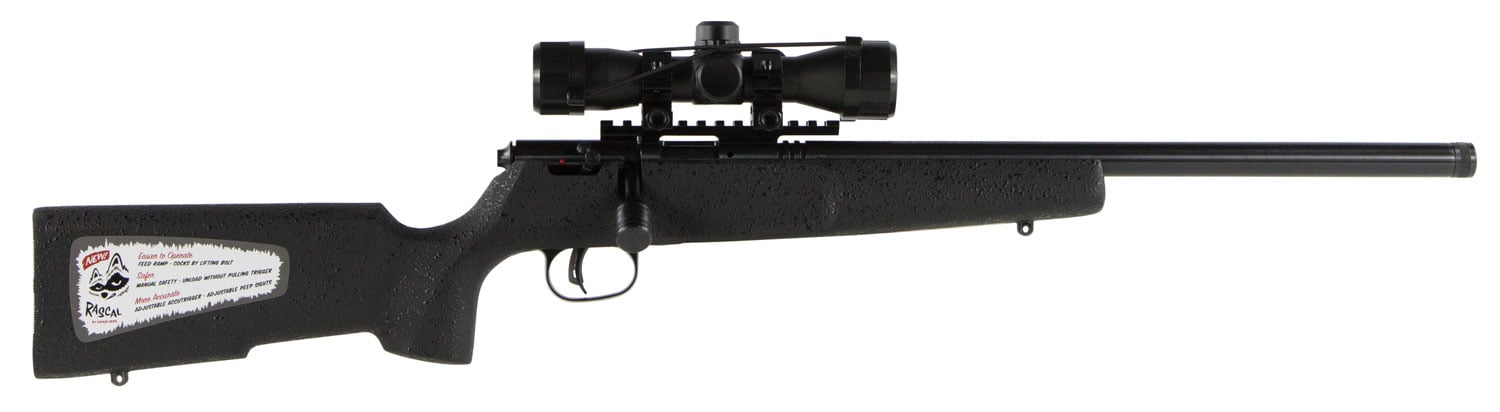 Savage Arms Rascal Target XP 22 LR 1 Round Bolt Action Rimfire Rifle - 13824 - Savage Arms