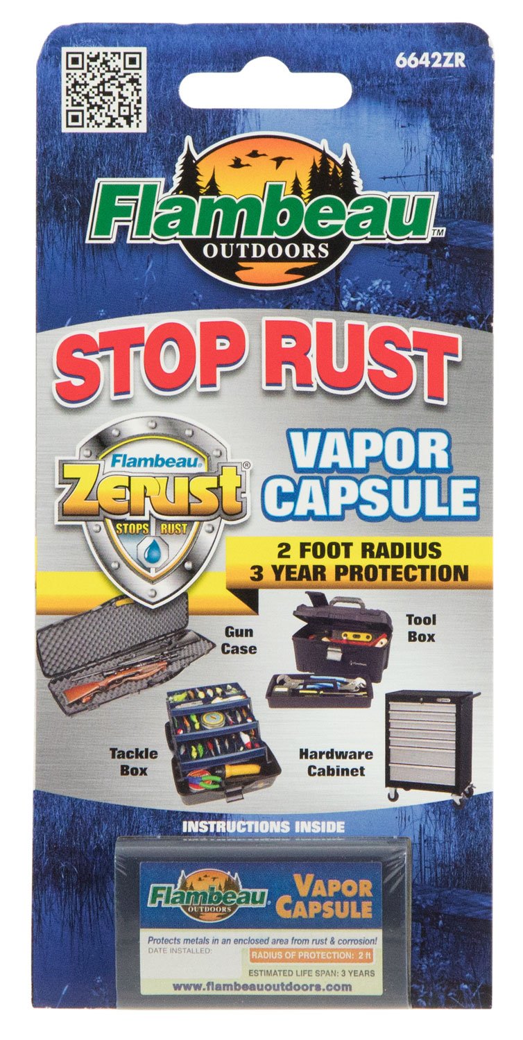 Flambeau Zerust Capsule, 12/carton - 6642ZR - Flambeau