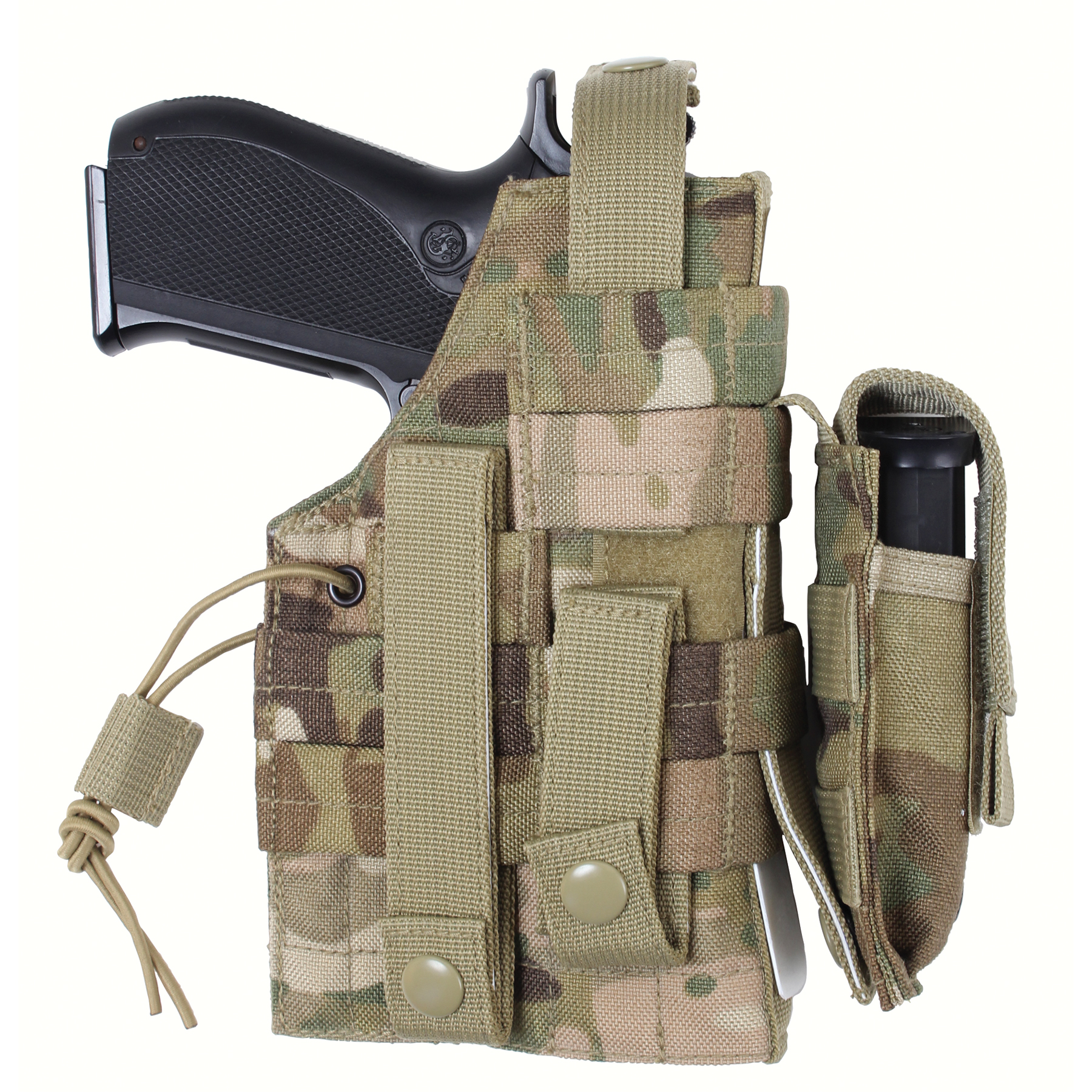 Rothco Rothco Molle Modular Ambidextrous Holster - Multicam