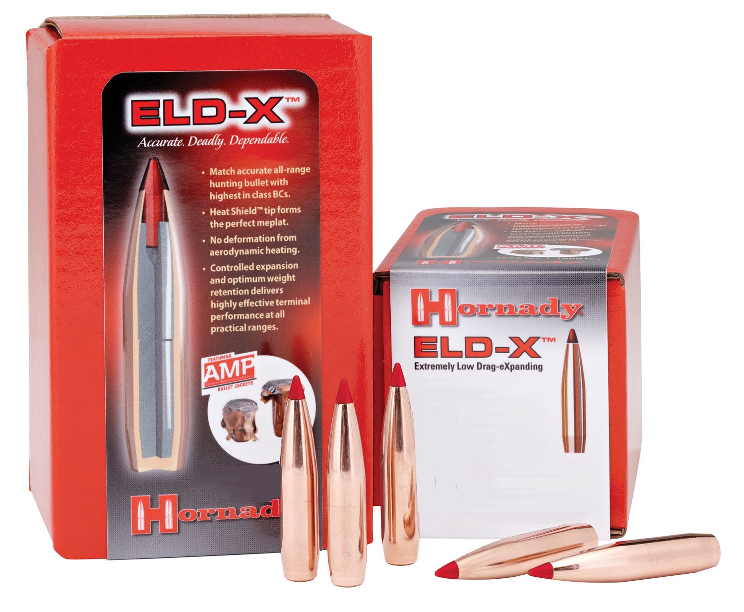 Hornady ELD-X 6.5mm 143 gr Rifle Bullet, 100/box - 2635 - Hornady