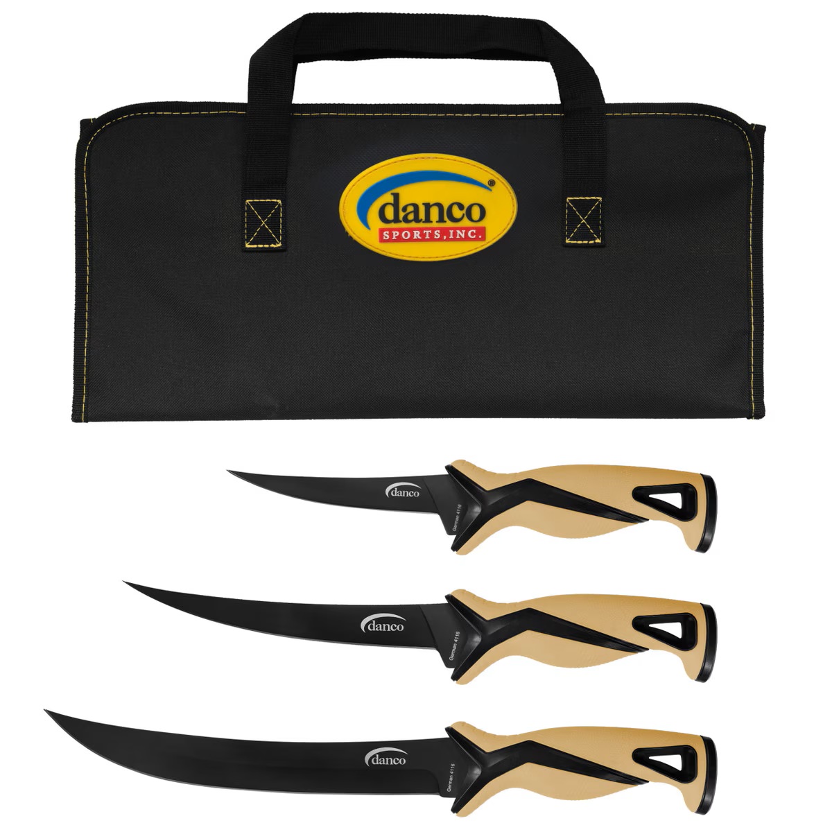 Danco Pro Series 3 Piece Fillet Knife Set, Sandstorm - RKB-P-022