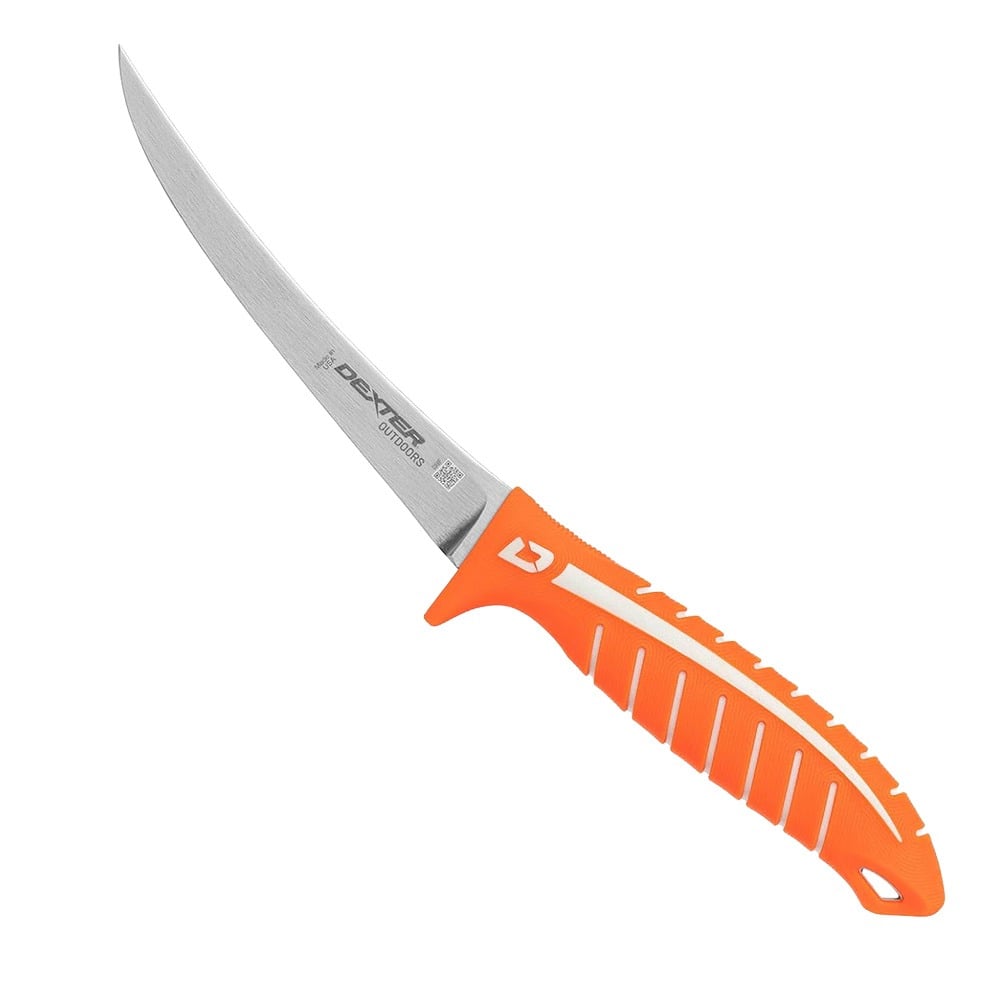 Dexter Dextreme Medium Flex 6" Fillet Knife, Orange - DX6F