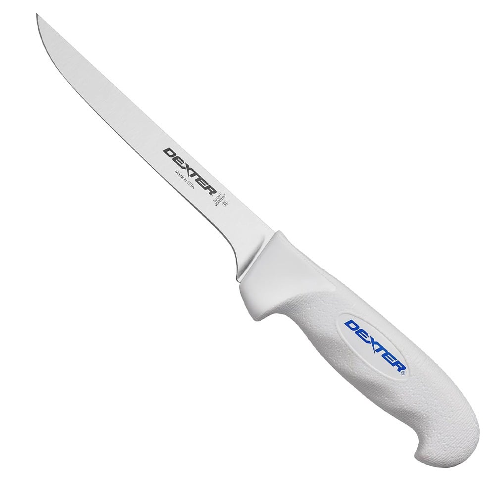 Dexter SofGrip Medium Flex 6" Fillet Knife, White - SG136FFEG