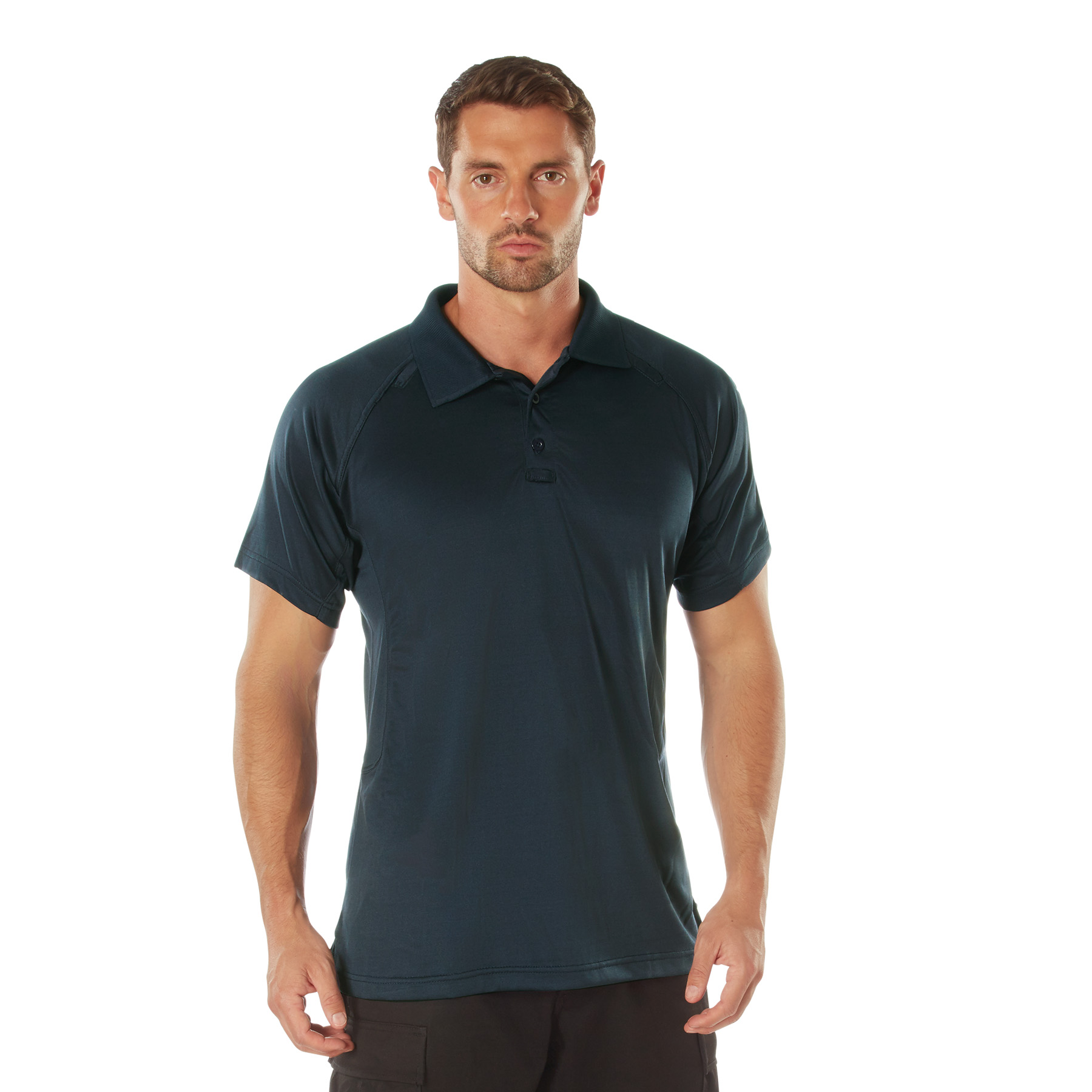 Rothco Rothco On Duty Performance Polo - Midnight Navy Blue, Medium