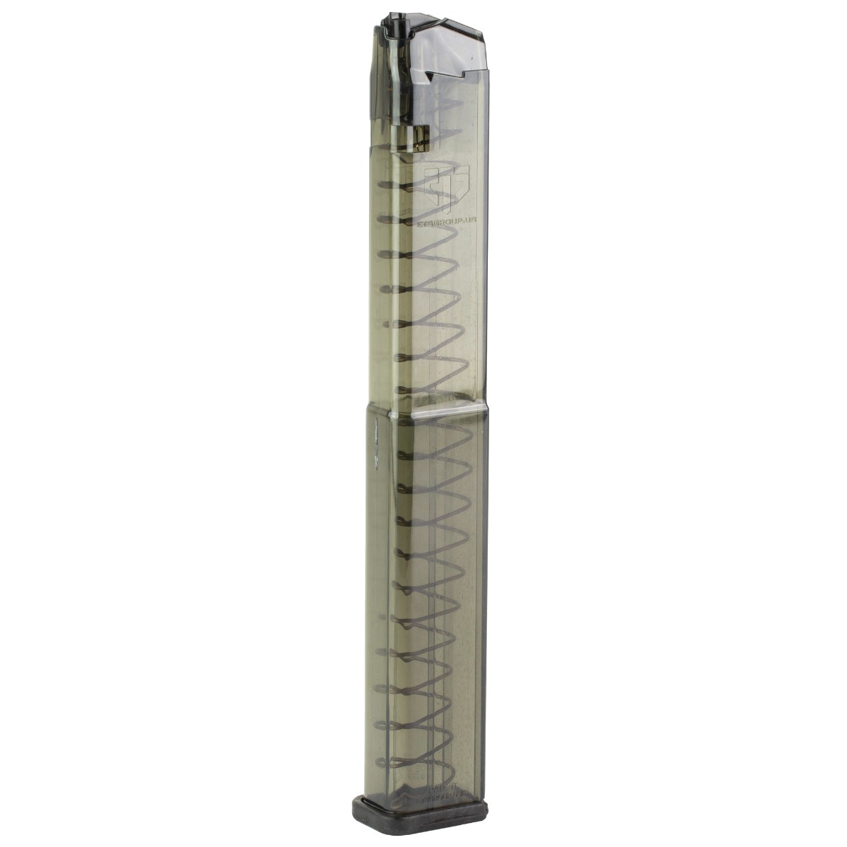 ETS 9mm 40rd Glock Magazine, Carbon Smoke - SMK-GLK-18-40