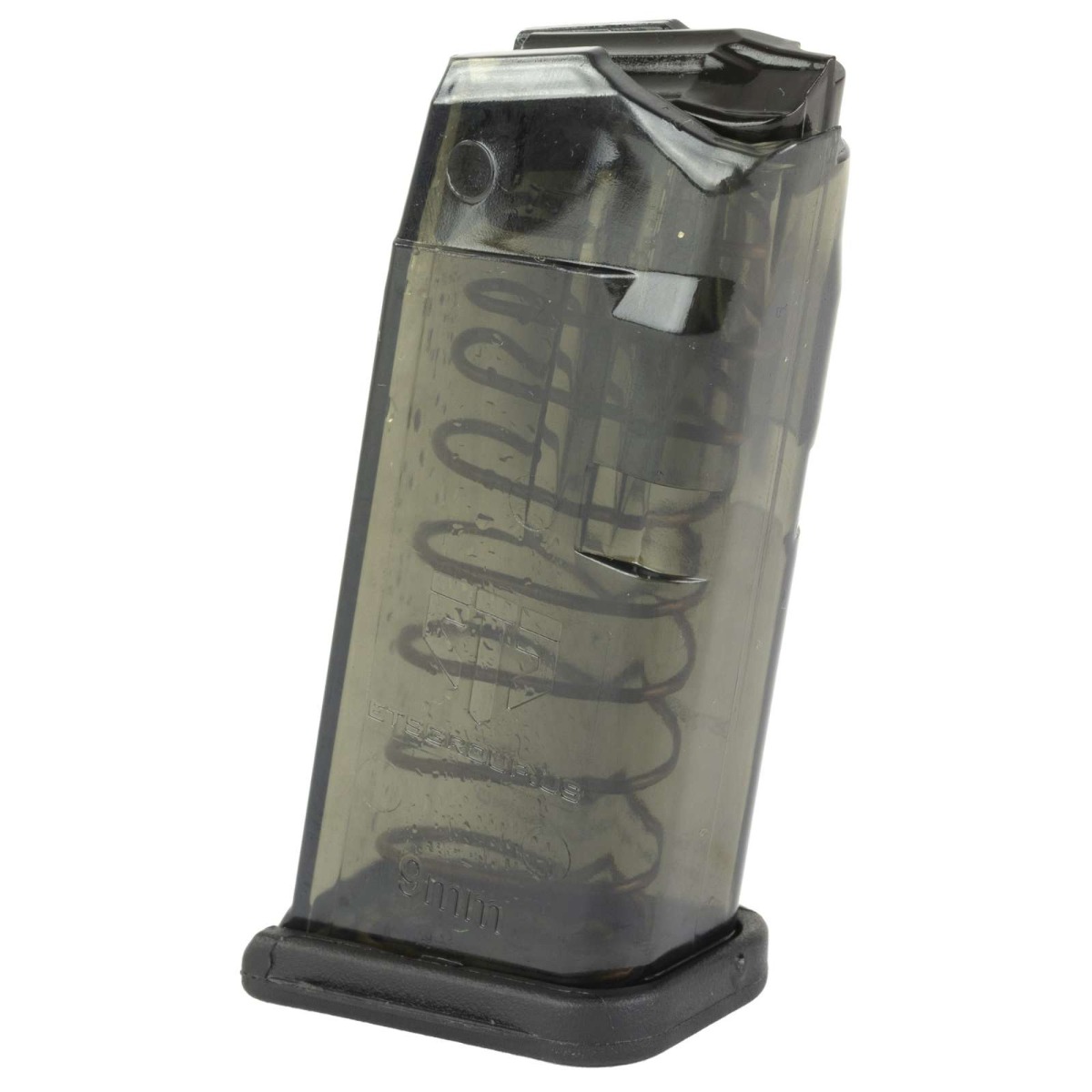 ETS 9mm 10rd Glock Magazine, Carbon Smoke - SMK-GLK-26
