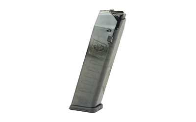 ETS 10mm 20rd Glock Magazine, Carbon Smoke - SMK-GLK-20-20 - Ets