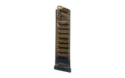 ETS 40S&W 19rd Glock Magazine, Carbon Smoke - SMK-GLK-22-140 - Ets