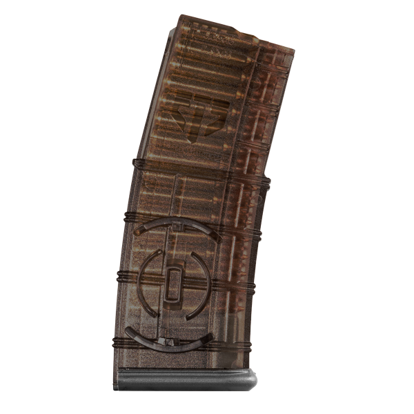 ETS Gen2 AR-15 5.56 30rd Magazine w/ Coupler, Carbon Smoke - SMK-AR15-30CG2 - Ets