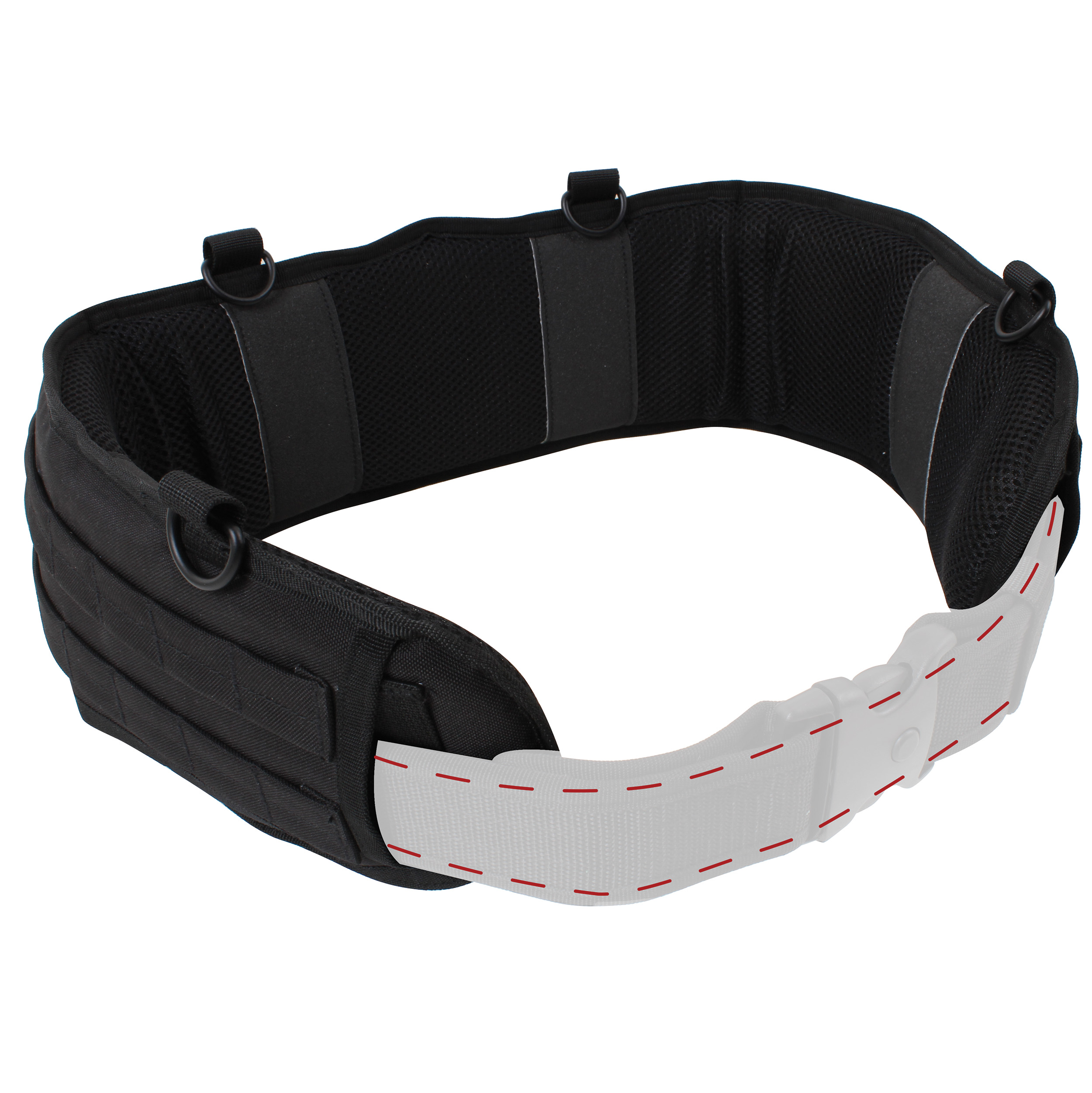Rothco Rothco Tactical Battle Belt - Black, Large