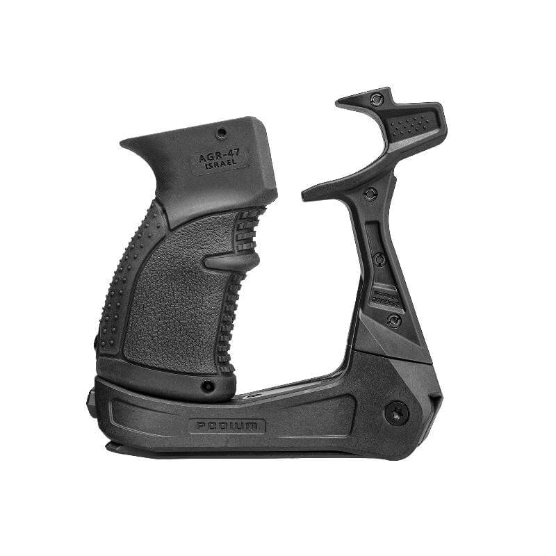 FAB Defense F.A.B. AK-PODIUM Bipod for AK-47/AKM - Matte Black Precision Support - FXAKPODB - Fab Defense