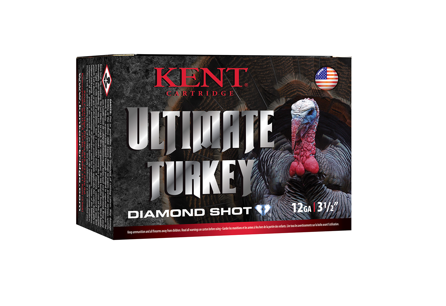 Kent Ultimate Turkey 12 Gauge 3.50" #5 2 1/4oz, 10rds - C1235TK63-5 - Kent