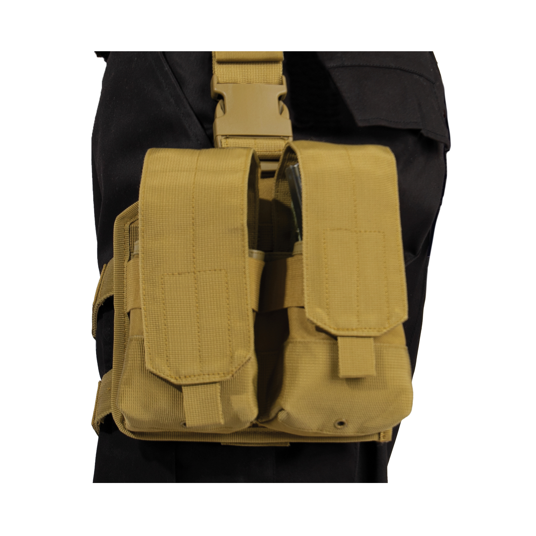 Rothco Rothco Drop Leg Double Mag Pouch - Coyote Brown