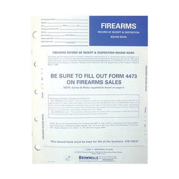 Brownells Firearm Record Book - Brownells