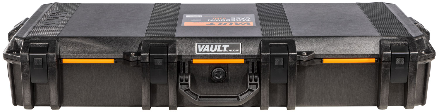 Pelican V700 Rifle Vault Takedown Case w/ Solid Foam, Black - VCV700-0000-BLK - Pelican