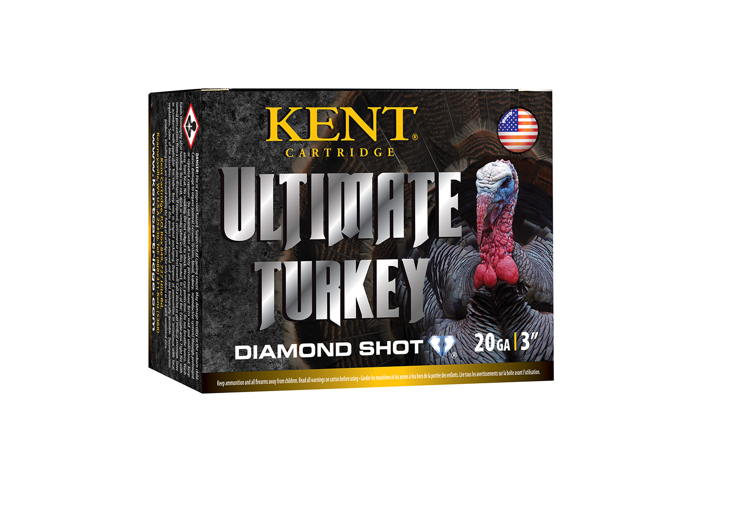 Kent 20ga Ultimate Turkey 3in #5 1 1/4-5-1 1/4 OZ-C203TK36-5 - Kent