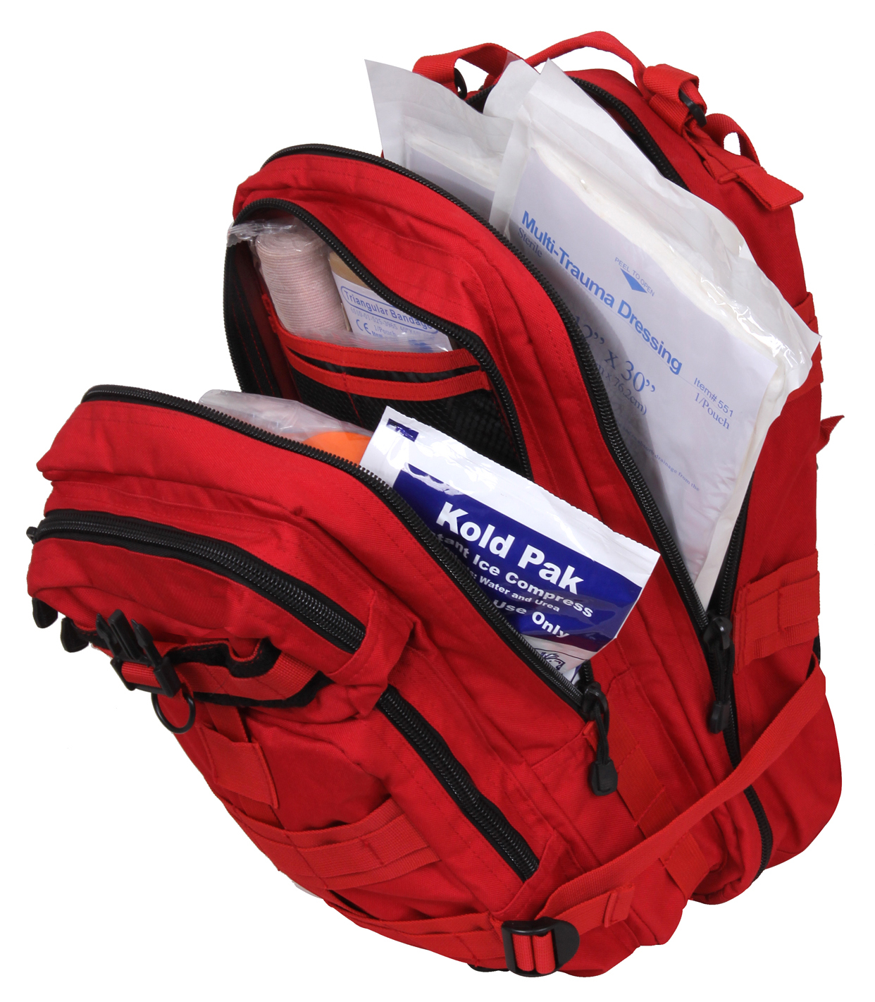 Rothco Rothco Trauma Kit Backpack - Red