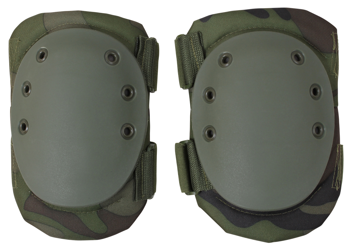 Rothco Rothco Tactical Protective Gear Knee Pads - Woodland Camo