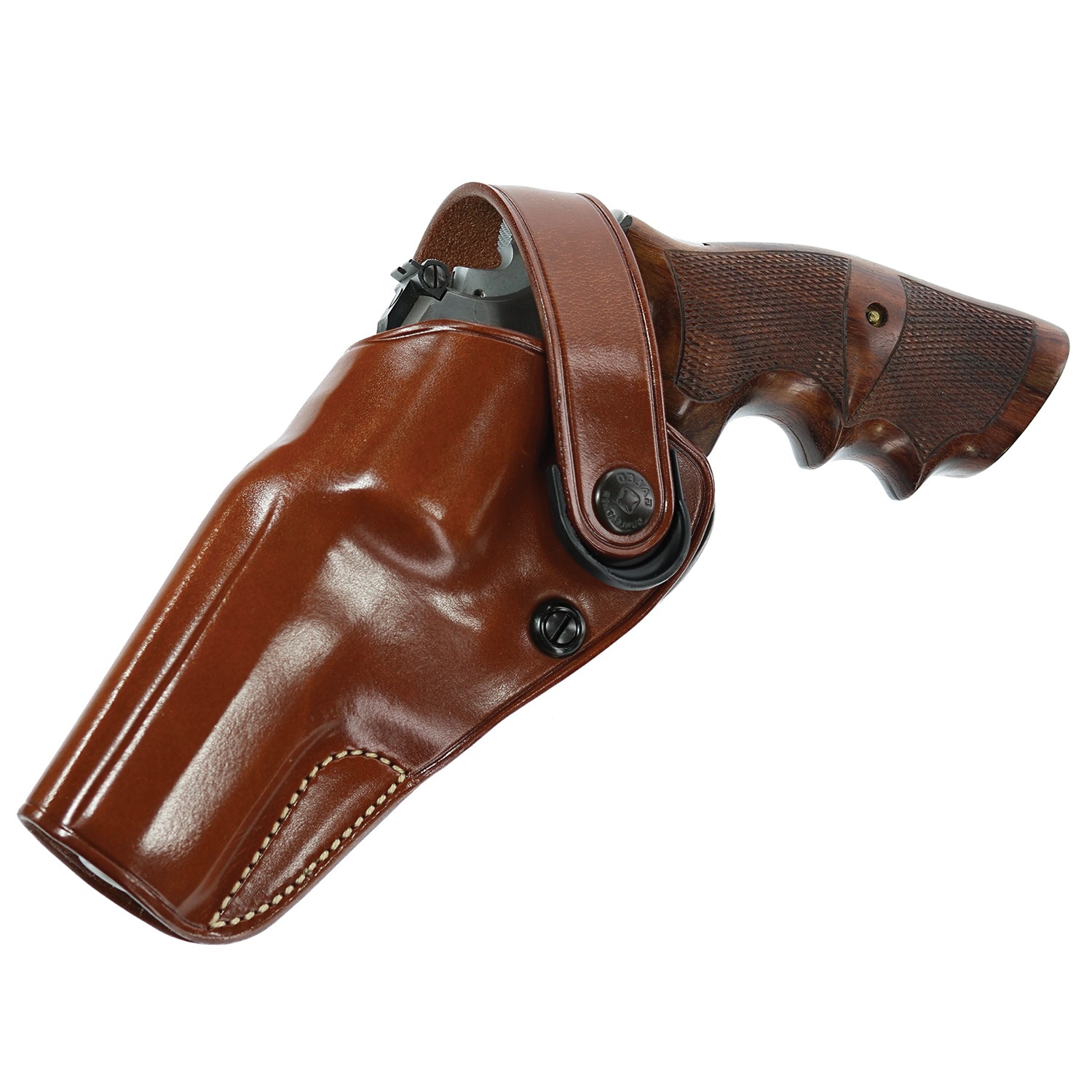 Galco DAO S&W L Frame Leather OWB Holster Left, Tan - DAO105