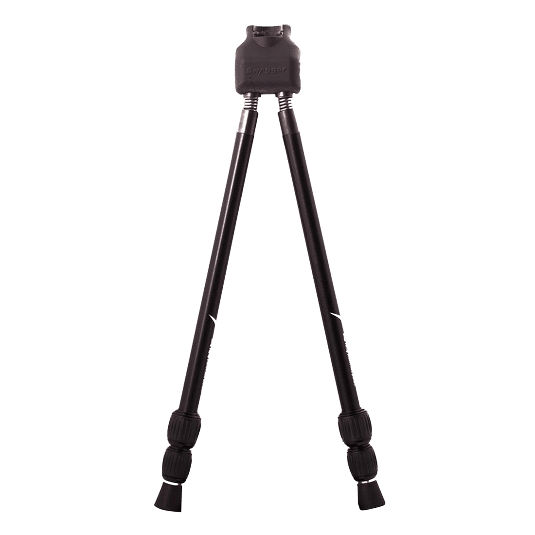 Swagger Bipods Stalker QD Shooting Stick 14" - 42", Black - Swagger Bipods