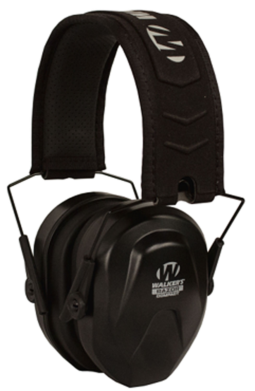 Walkers Game Ear Razor Compact Over the Head Passive Muff, Black - GWPCRPAS - Walkers Game Ear