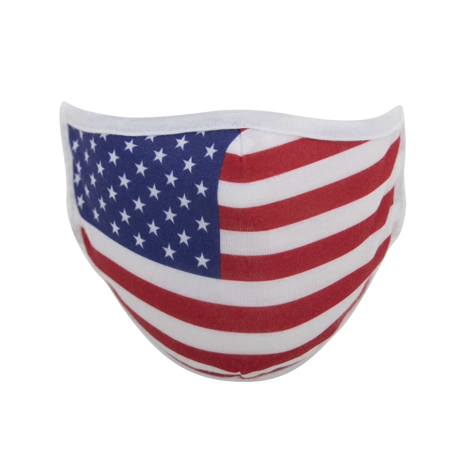Rothco Rothco Us Flag Reusable 3 Layer Facemask - Red - White - Blue, Large - X-Large