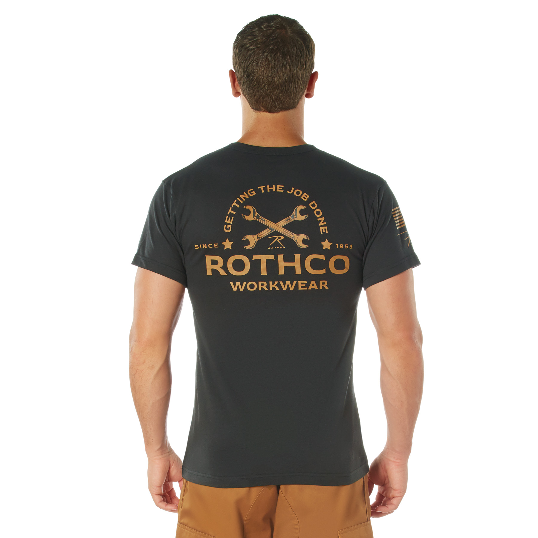 Rothco Rothco Getting The Job Done T-Shirt - Black, Medium