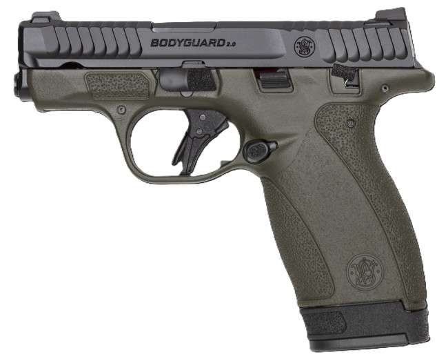 S&W M&P Bodyguard 2.0 2.75" .380 ACP 10/12rd Pistol, ODG - 14432 - Smith & Wesson