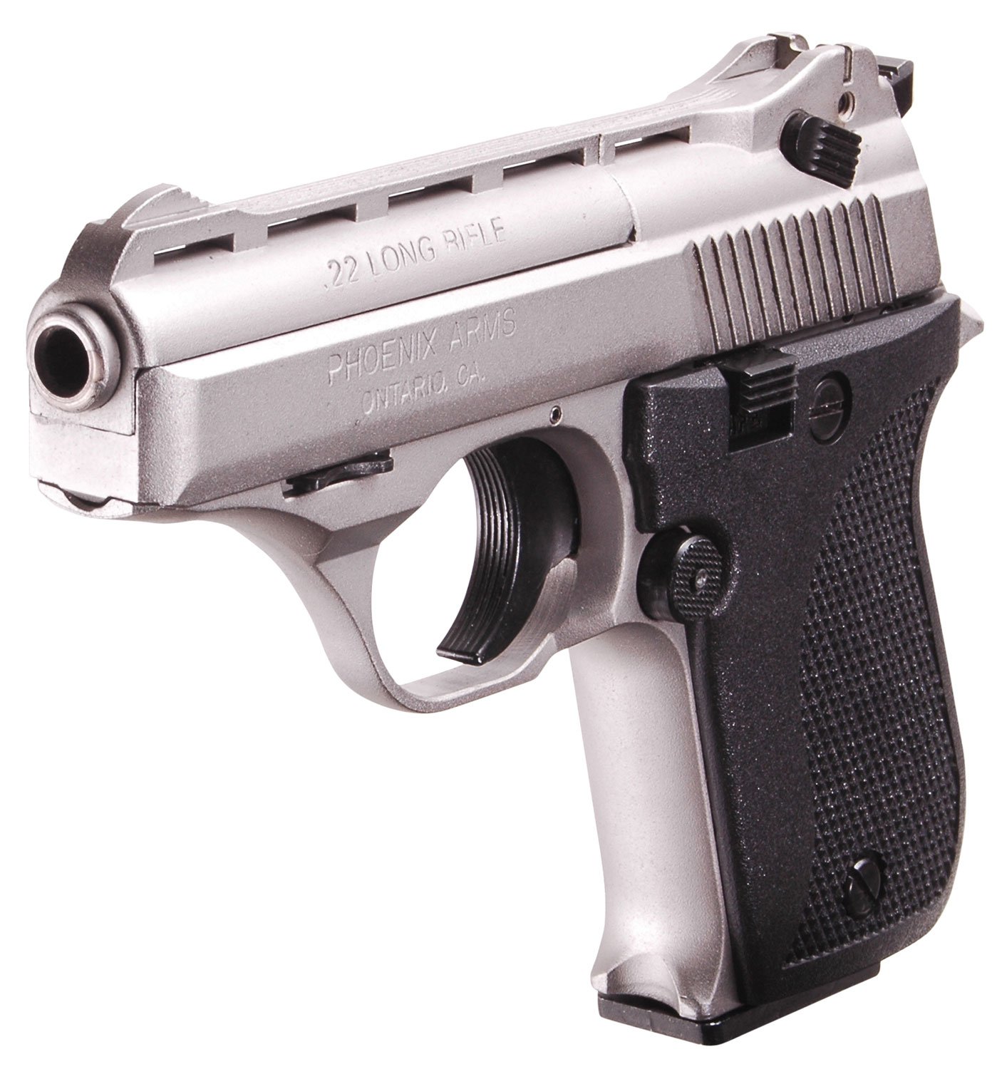 Phoenix Arms 22 LR Double 10 Round Pistol, Nickel - HP2ANB - Phoenix Arms