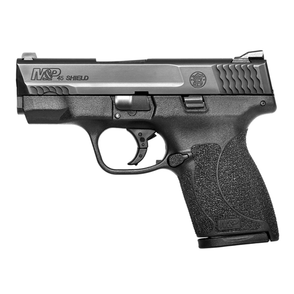 S&W M&P45 Shield .45 ACP Pistol w/o Thumb Safety, Black - 11531 - Smith & Wesson