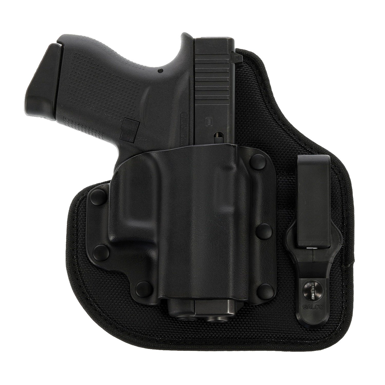 Galco QuickTuk Cloud Sig P365X RomeoZero Kydex/Nylon IWB Holster Right, Black - QTC870RB