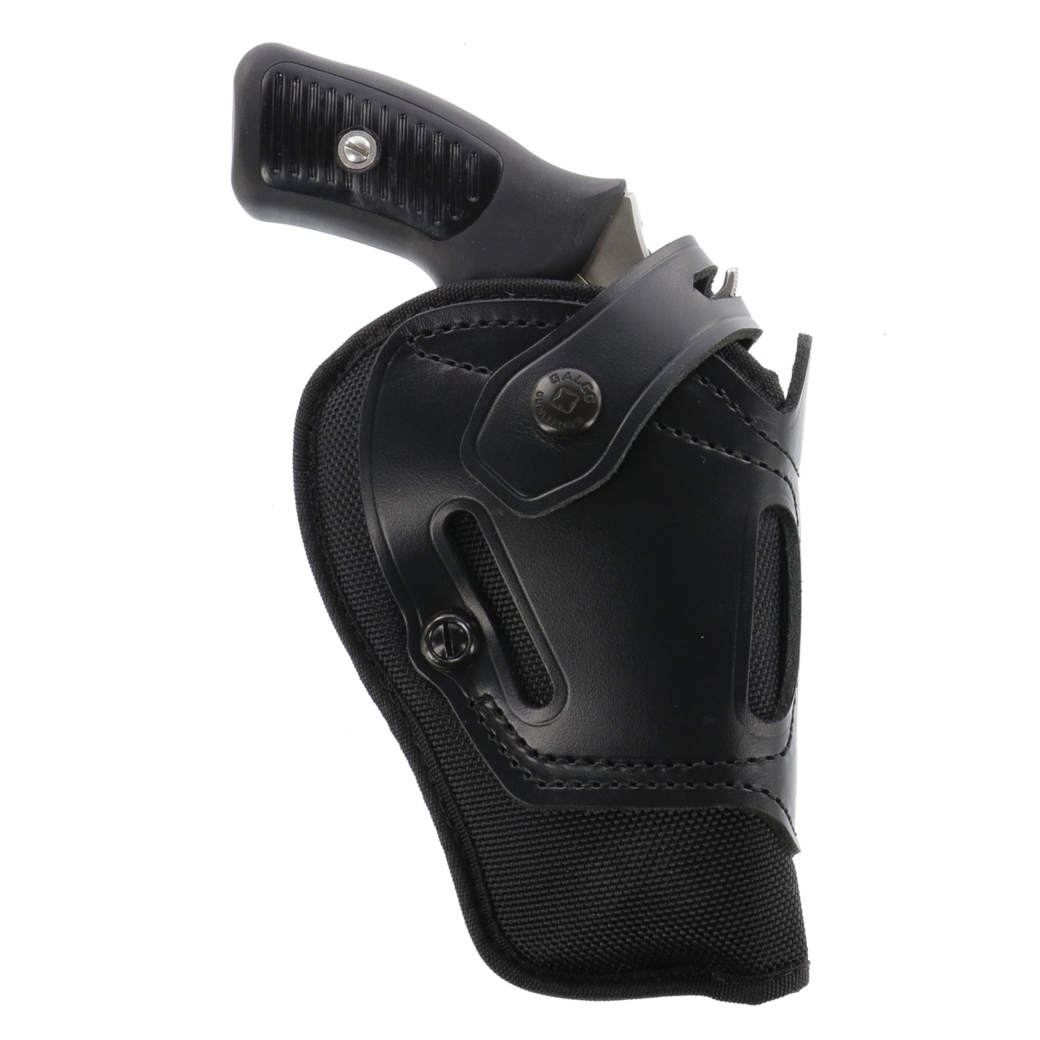 Galco Switchback S&W K Frame Leather OWB Holster Ambidextrous, Black - SR43B - Galco
