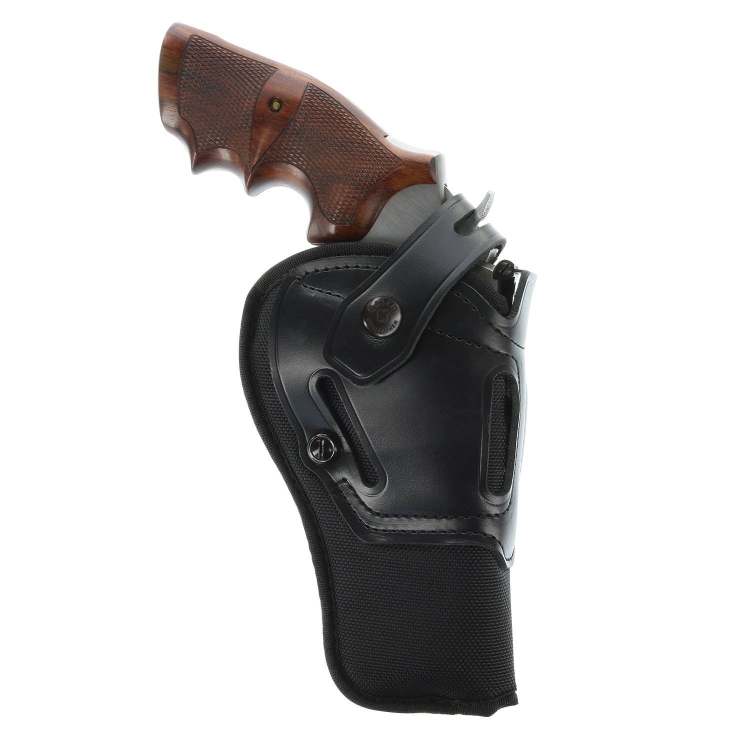 Galco Switchback S&W K Frame Leather OWB Holster Ambidextrous, Black - SR44B - Galco