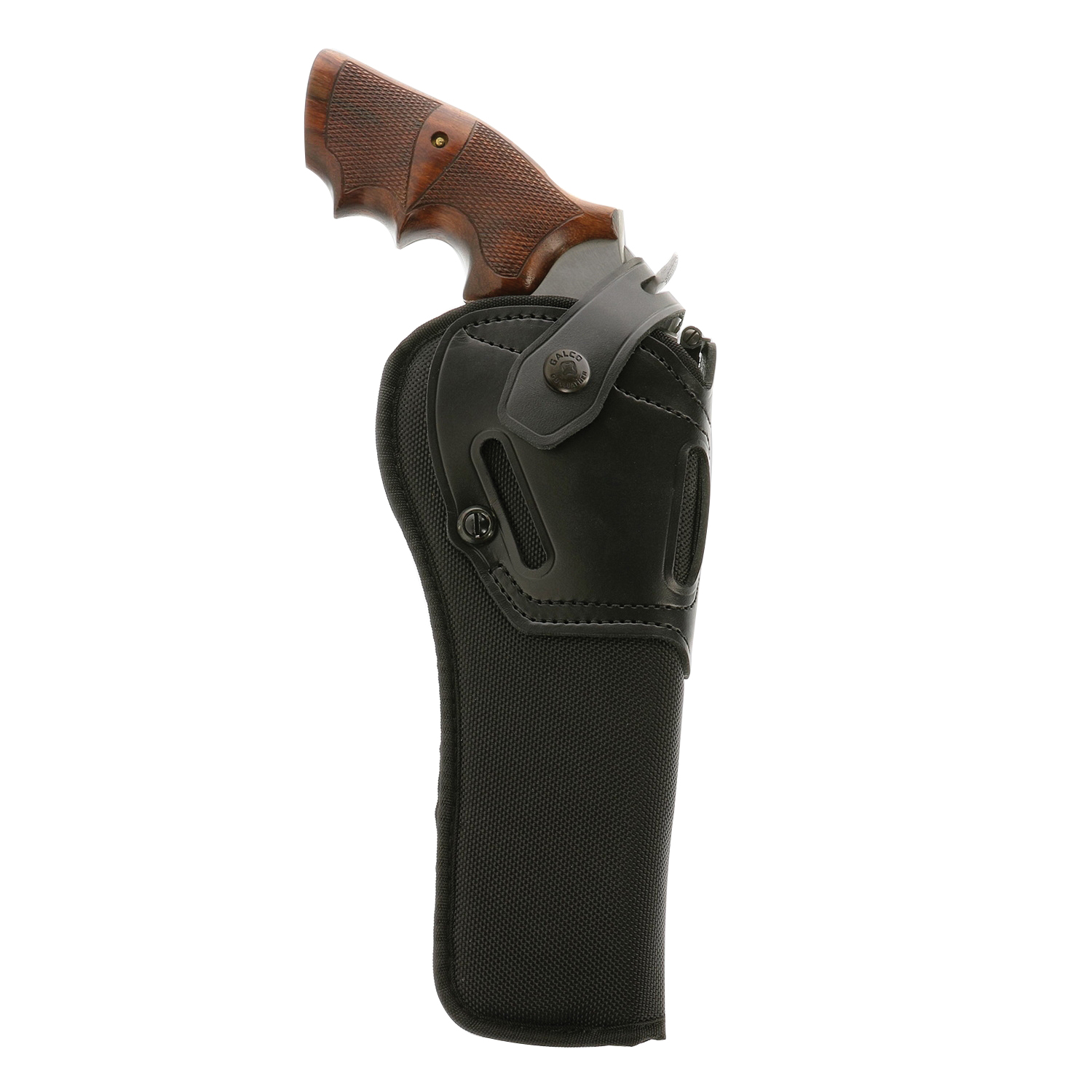 Galco Switchback S&W K Frame Leather OWB Holster Ambidextrous, Black - SR46B