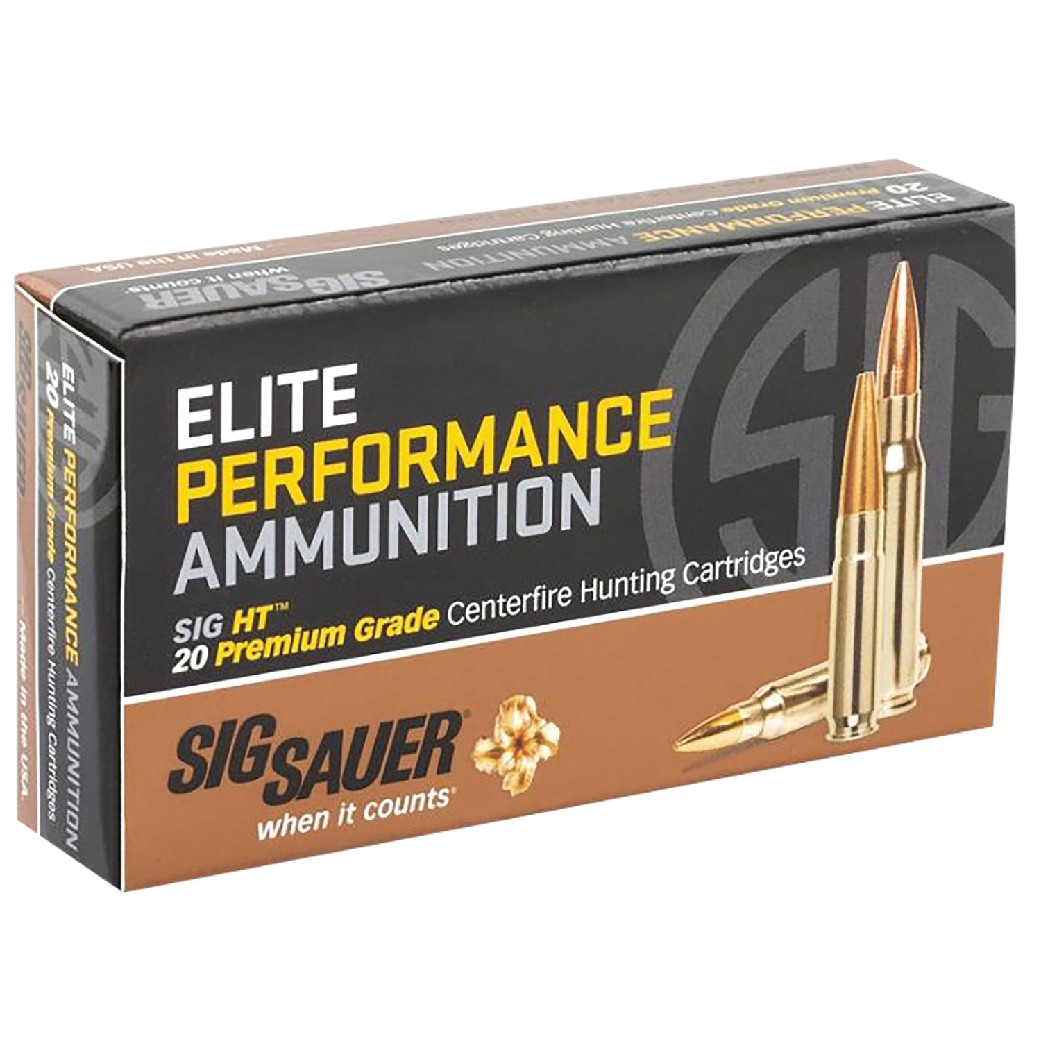 Sig Sauer Elite Copper .270 Winchester 120 gr Ammo Solid - 20rds - E270H120 - Sig Sauer