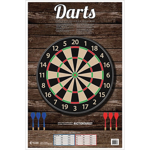 Action Target Darts Target 23" x 35" - Action Target