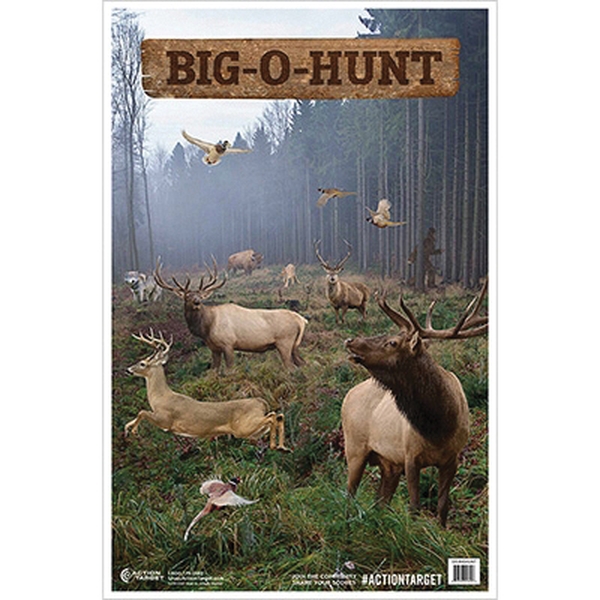 Action Target Big-O-Hunt Target 23" x 35" - Action Target