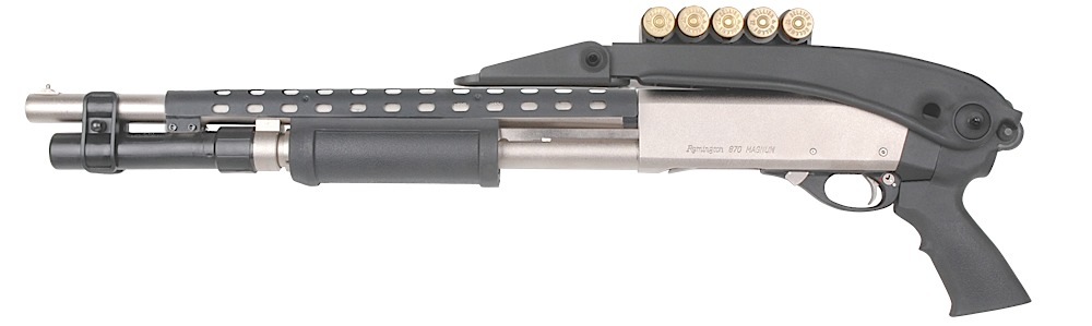 ATI Shotforce Extreme Reinforced Polymer Top Folding Shotgun Stock, Black - TFS0600 - Ati