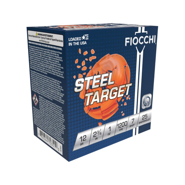 Fiocchi Steel Target 12 Gauge 2.75" #7 - 1 oz - 25rds - 12SLR7 - Fiocchi