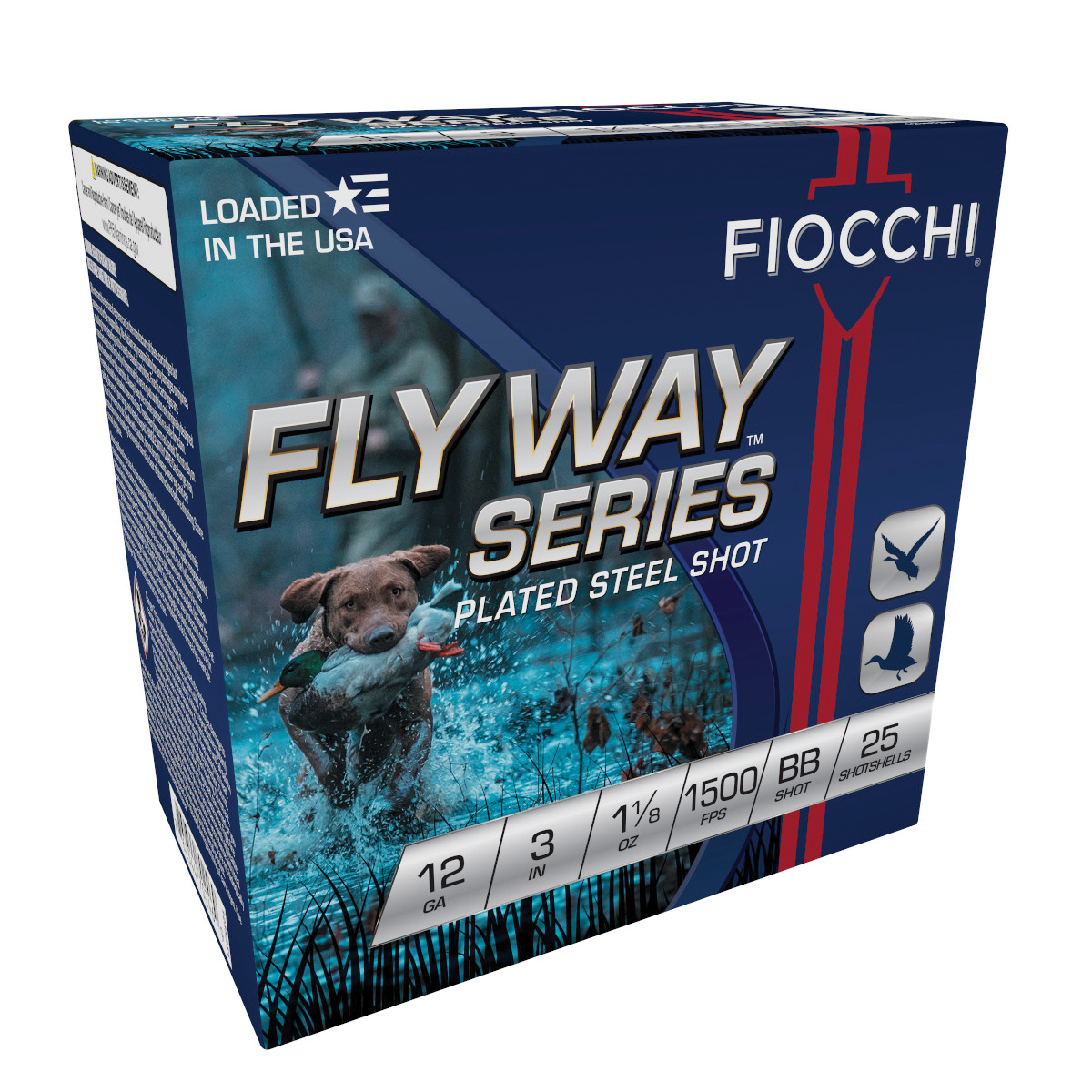 Fiocchi Flyway 12 Gauge 3" #BB - 1.12 oz - 25rds - 123STBB - Fiocchi