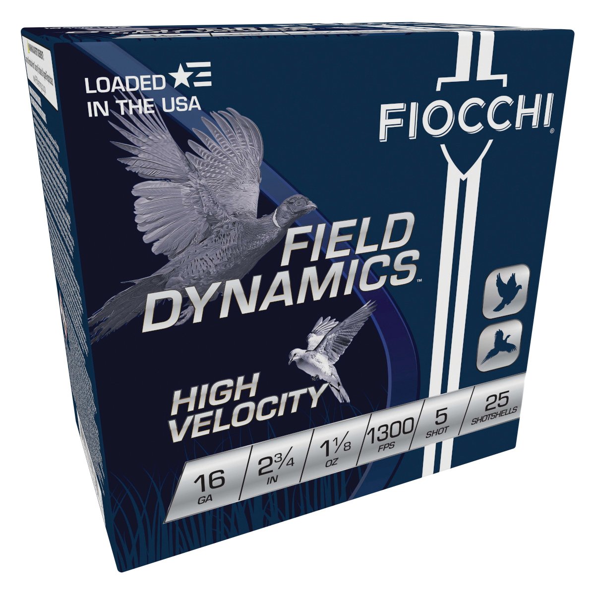 Fiocchi Field Dynamics High Velocity 16 Gauge 2.75" #5 - 1.12 oz - 25rds - 16HV5 - Fiocchi