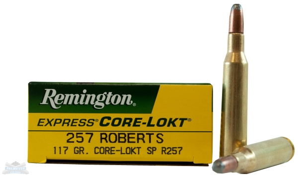 Remington 257 Roberts 117gr Core-Lokt PSP Ammunition 20rds - R257 - Remington