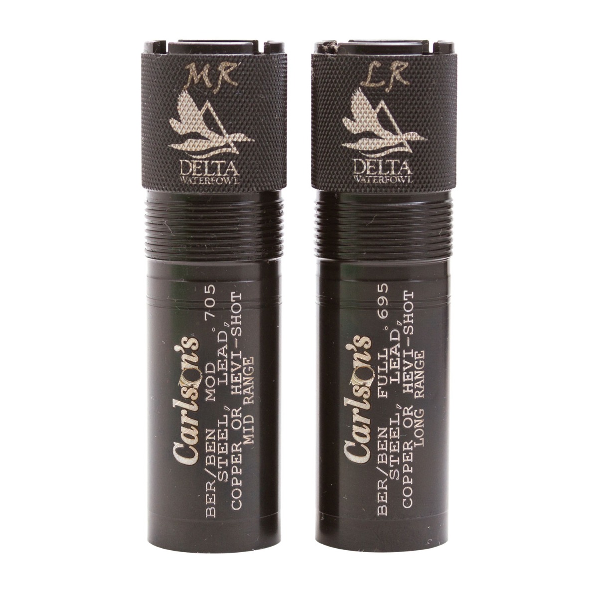 Carlson's Beretta/Benelli 12ga Waterfowl 2pk MR & LR 07110 - Carlson's Choke Tubes